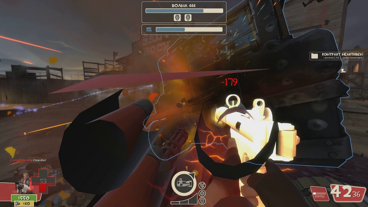 Team fortress 2 Прохождение волны 666 за снайпера