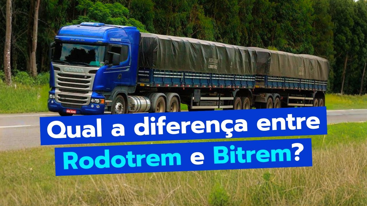 Rodotrem ou Bitrem qual é o MELHOR para transportar a sua carga - YouTube