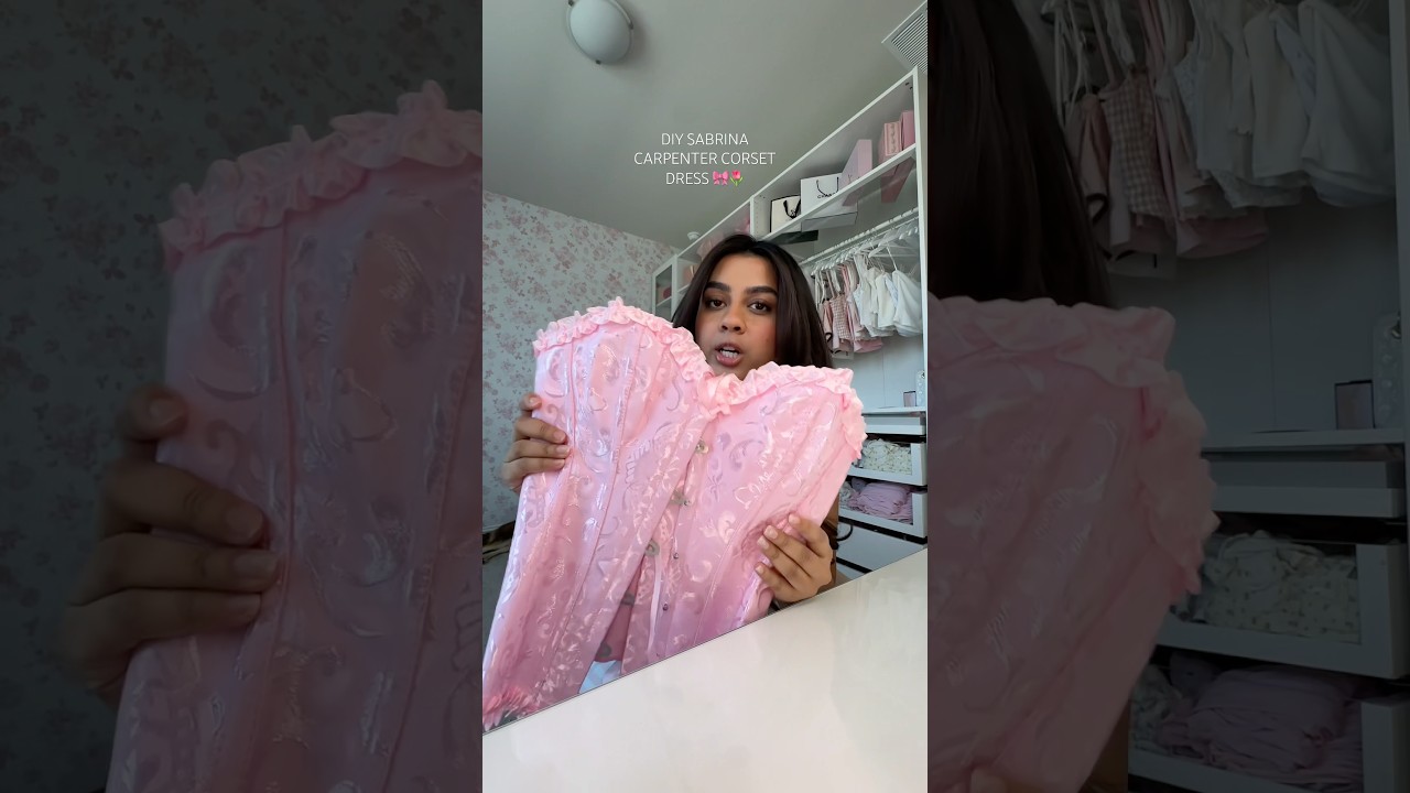 DIY SABRINA CARPENTER DRESS 🎀⭐️