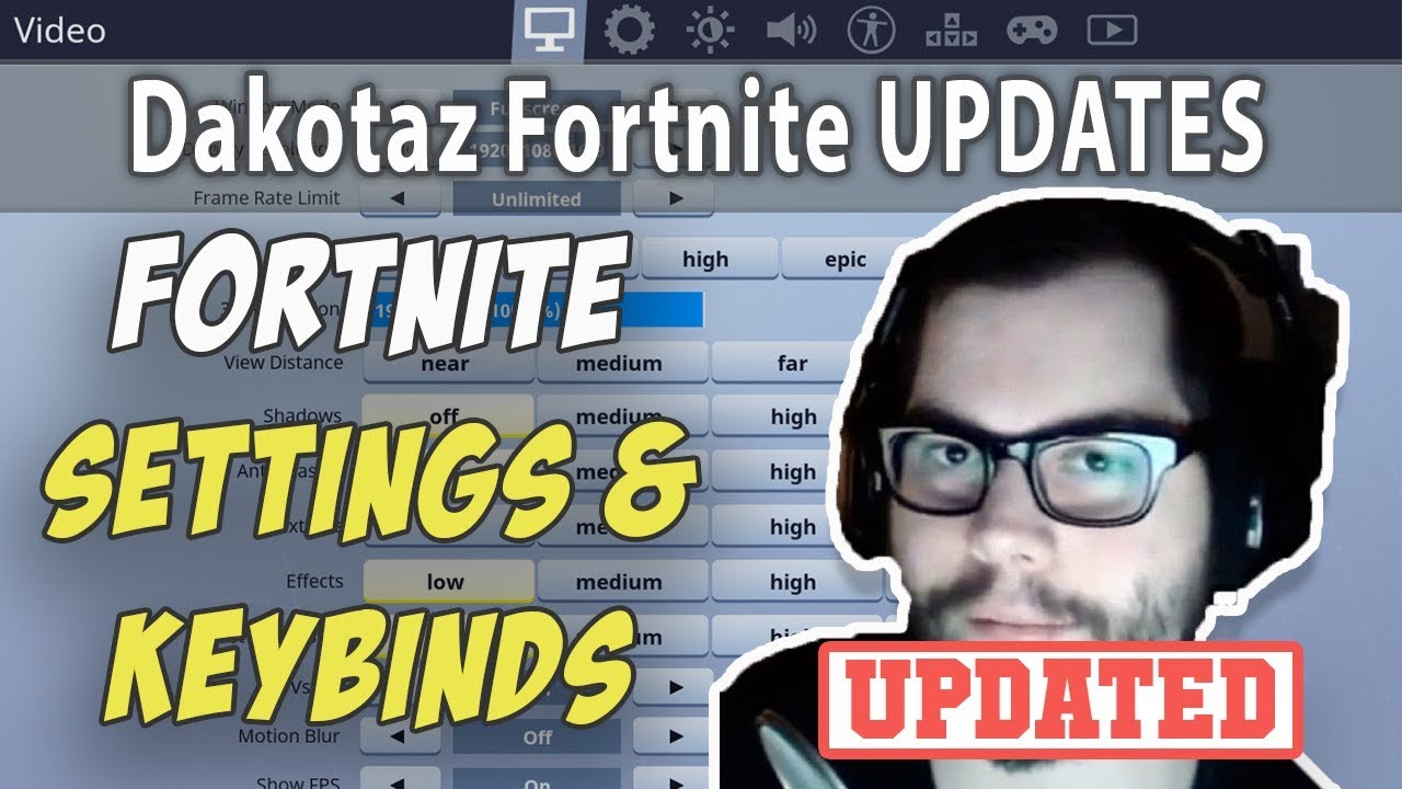 Dakotaz Fortnite Settings And Keybinds Updated September 2019 - 
