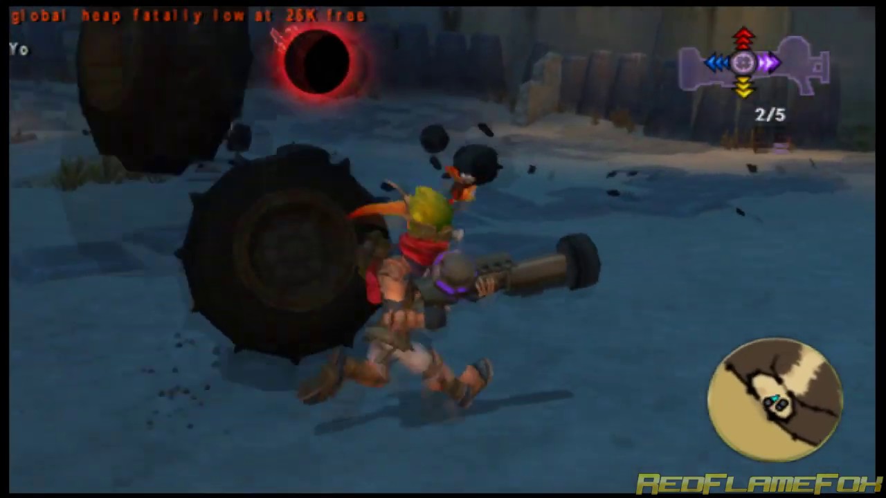 UNUSED "BLACK HOLE" WEAPON - Jak 3 [Alpha July 2004]