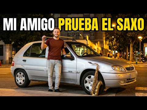 I let my friend test drive the Saxo