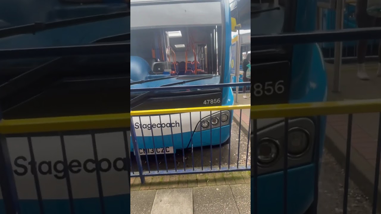 Bus Exterior Tour of Stagecoach South Wales 47856 (CN13 CZC) Optare Solo SR