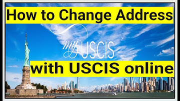 How to Change Your Address in USCIS Online | AR-11, Alien’s Change of Address Card | or by paper