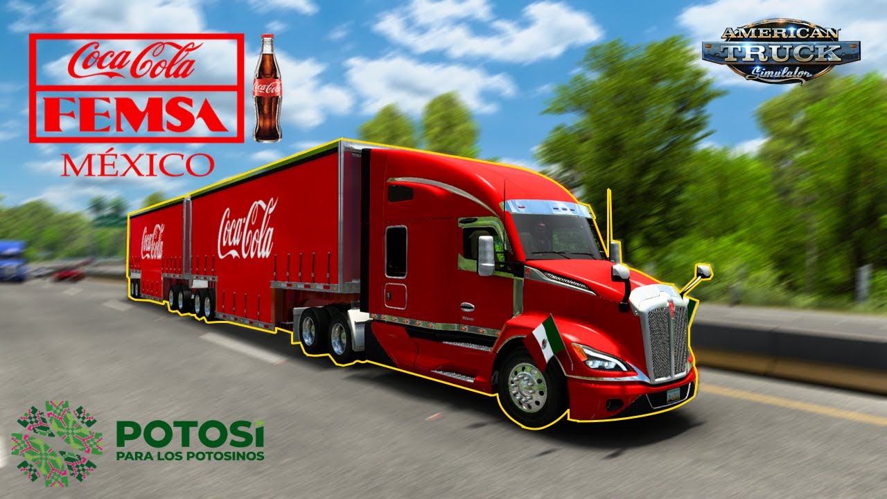 Kenworth T680 Next Gen - Productos Coca-Cola | 4K 60fps - YouTube