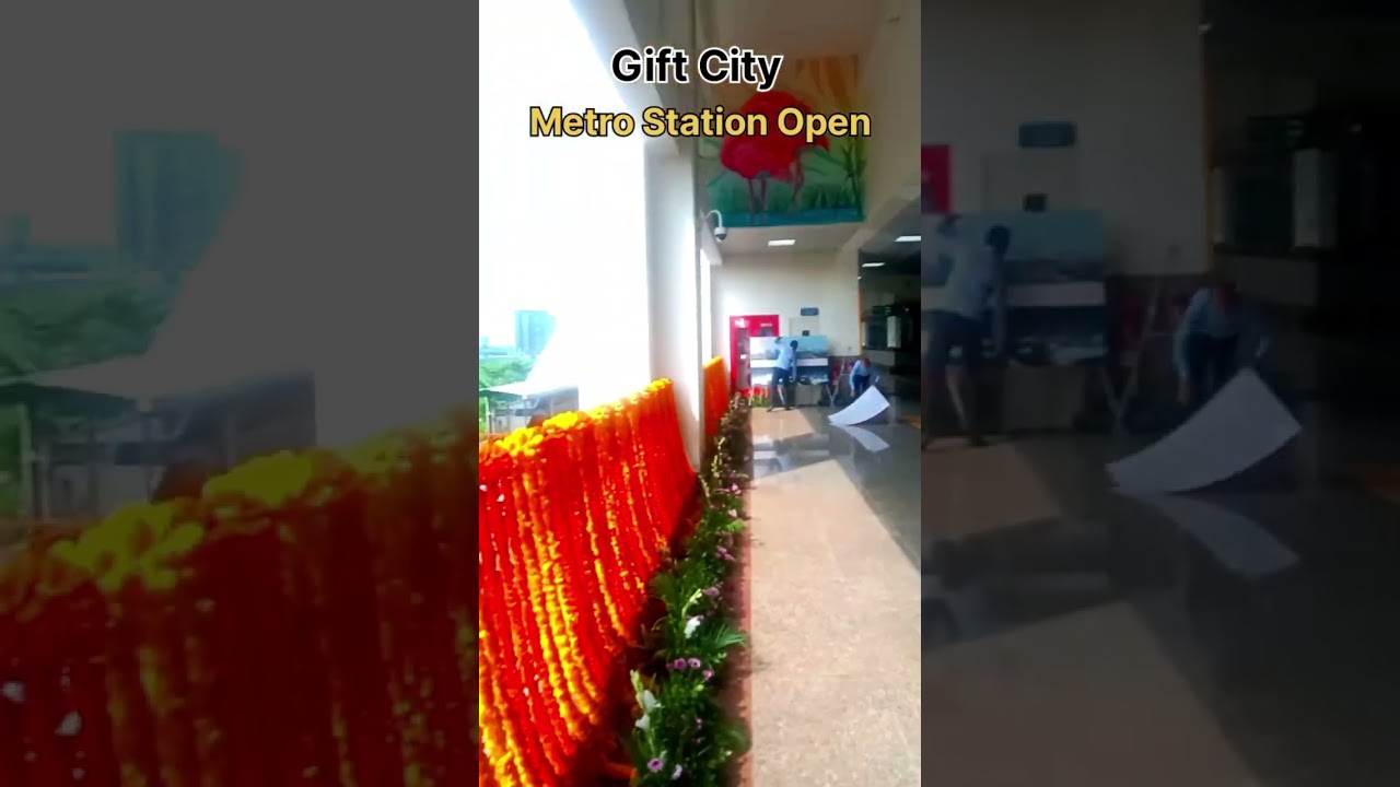 Gift City Metro Station Open |Gift City Latest Update |Gift City Gandhinagar Gujarat |@VloggerPress