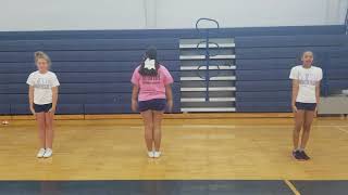 Schofield Middle Cheer Tryouts 2018 (Cheers)