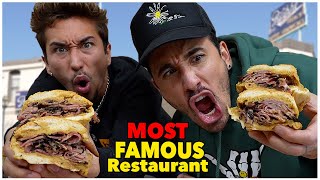 Eating At The Most Famous Restaurant In Los Angeles (The Original French Dip)