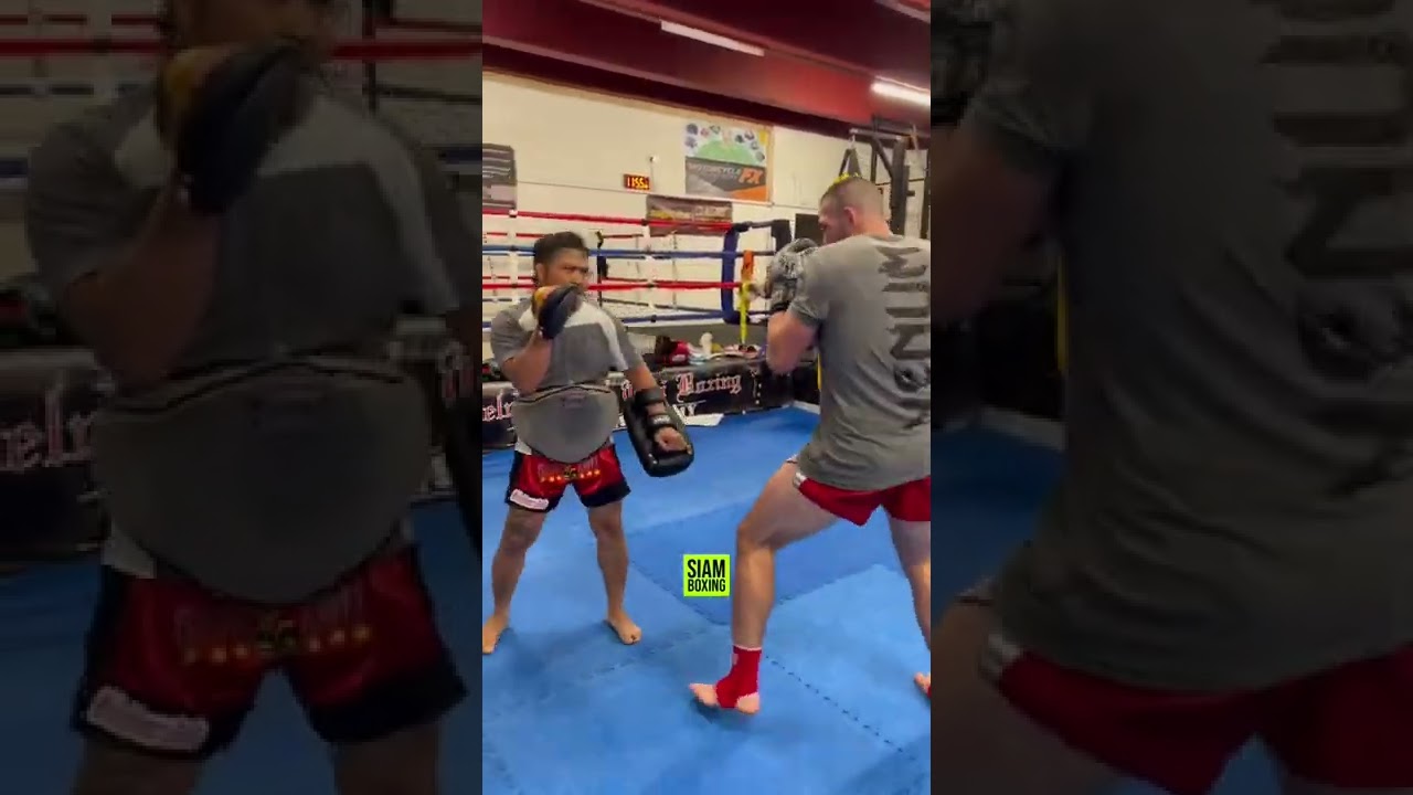 Kaewsamrit Muay Thai Power Punches shorts muaythai YouTube
