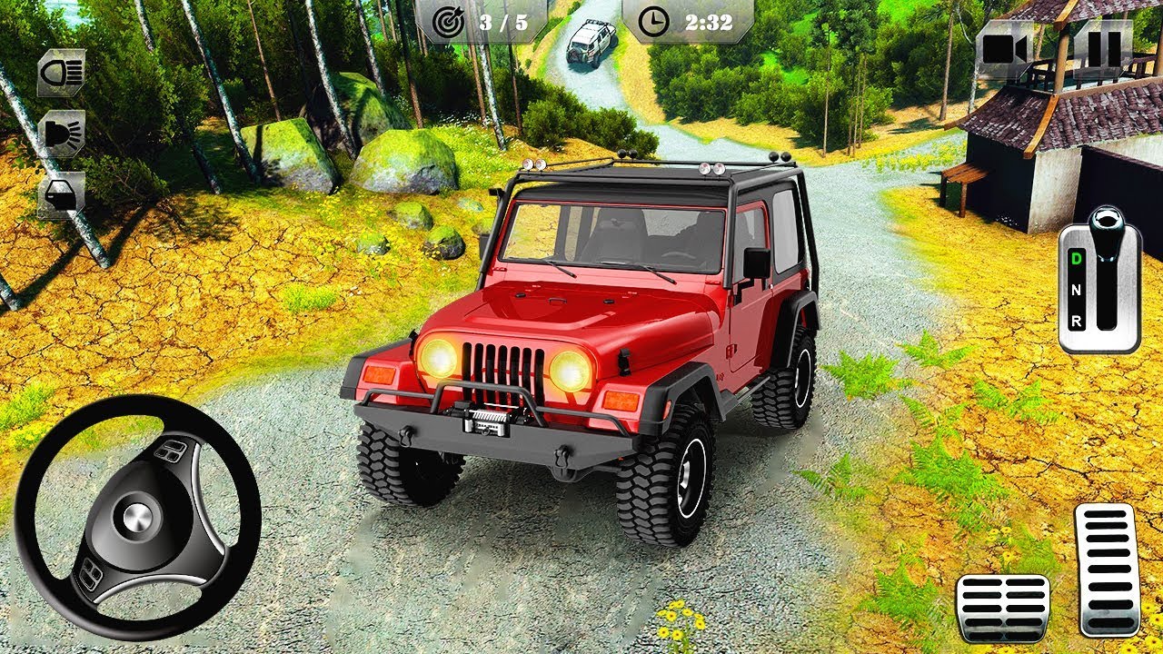 4x4 Stunt Car Driving Simulator 2020 - Jeep Offroad Hill Driving - Android Gameplay