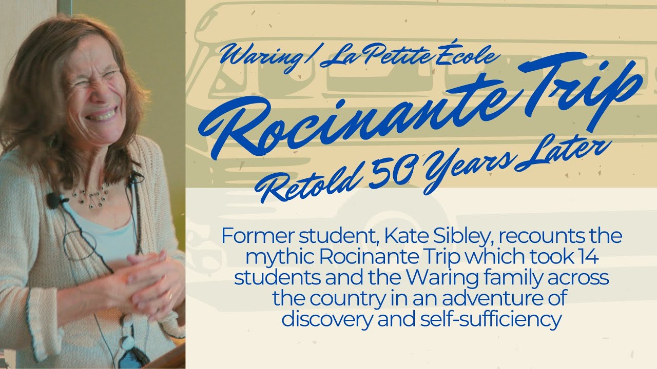 The Waring Rocinante Trip: 50 Years Later with Guest Speaker, Katie Sibley