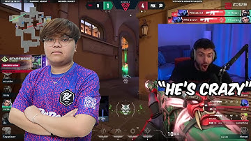 Tarik Reacts To PRX d4v41 AGRESSIVE Omen ACE | PRX vs T1