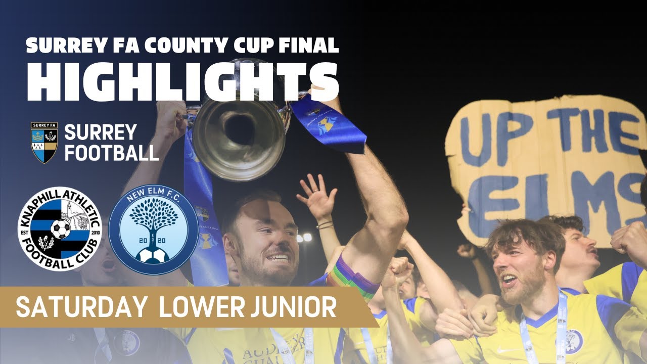 Saturday Lower Junior County Cup Final | Knaphill Athletic 0 - 0 New Elm