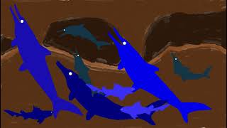 Pivot Art -  The toxic Jurassic Sea