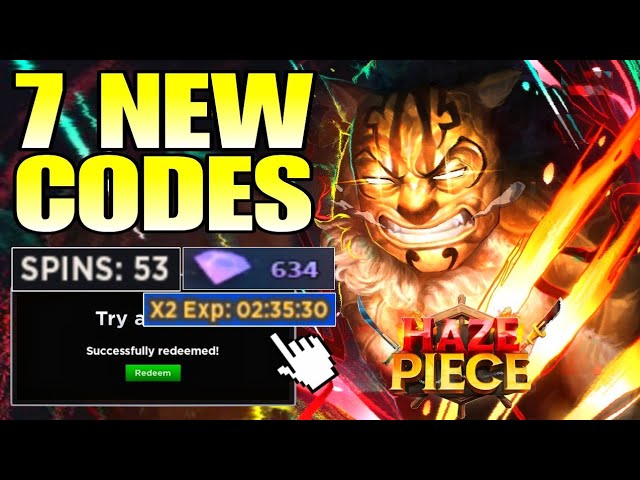 Haze Piece codes December 2023 (Dough + Soul update): Free gems, race spins  and more