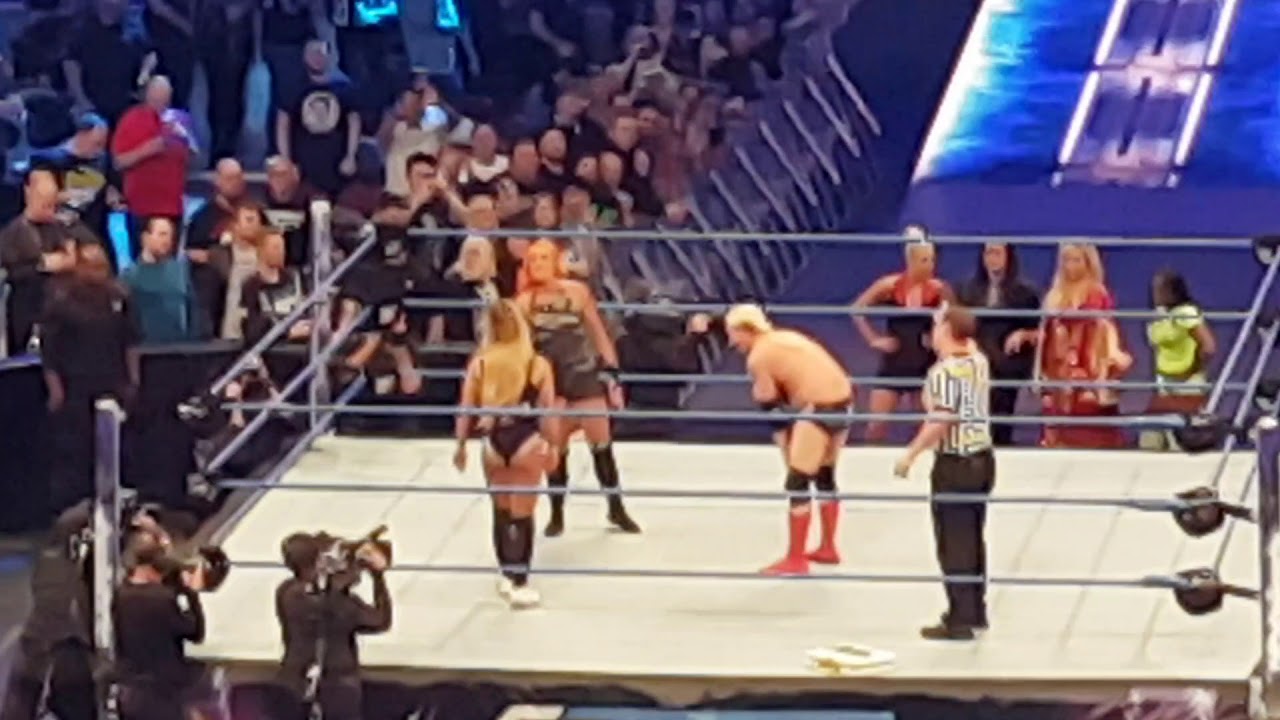 Carmella turns on Ellsworth Manchester Smackdown live 2017