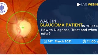 Walk-in Glaucoma Patient in your OPD