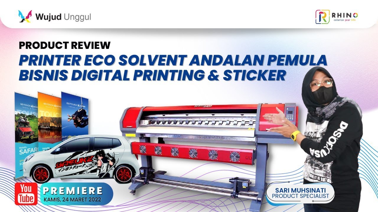 Rhinotec GP160 - Printer Andalan Pemula Bisnis Digital Printing