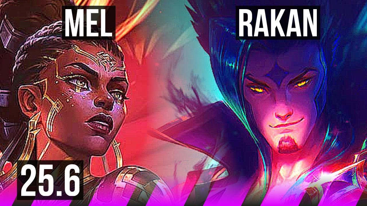 MEL & Jhin vs RAKAN & Samira (SUP) | EUW Diamond | 25.6