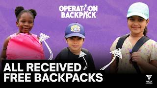 Detroit Families Light Up | Operation Backpack 2026 Giveaway Michigan 🎒