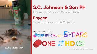 Baygon TV Ad Q2 2026 15s (Philippines) [BCC/HD/ST]