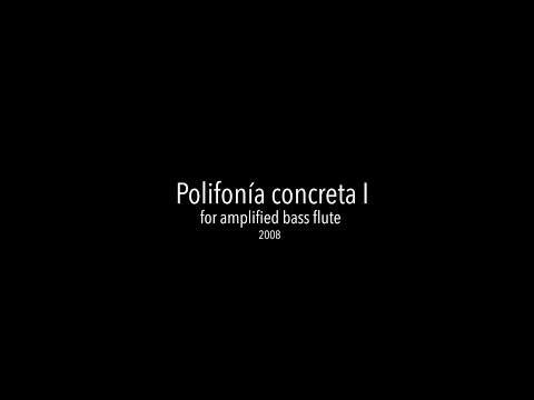 Polifonía concreta I — video score