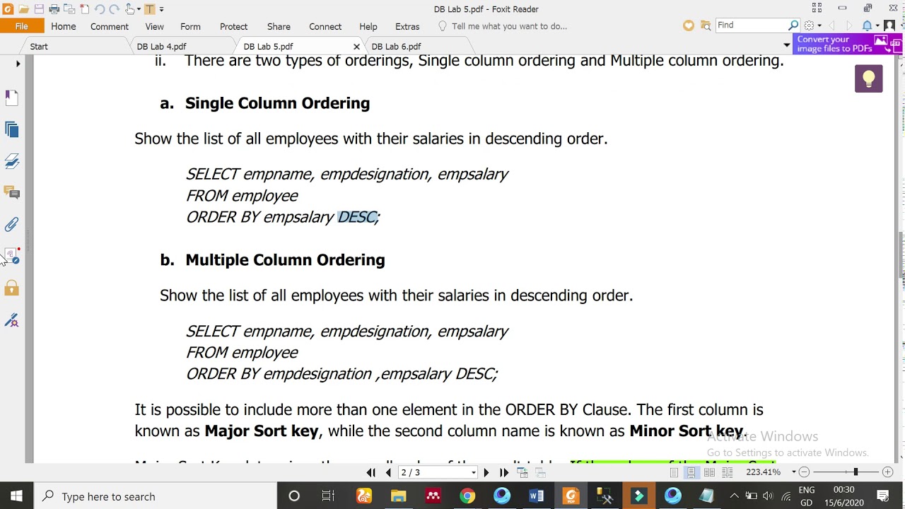 DataBase Lab 5 - YouTube