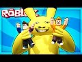 Roblox Adventures - ESCAPE A GIANT EVIL PIKACHU! (A Very Hungry Pikachu)