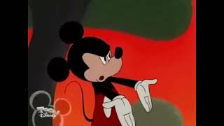 Mickey Mouse Confronts Sissy