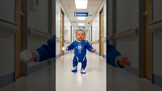 When your fan base is in the kitchen, not online! 😂🍴 #ai #baby #subscribe #shorts #cute #viral