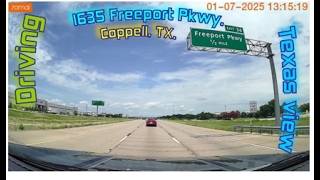 Driving: I635 Freeport Pkwy. Coppell, TX. to Grapevine Mills Grapevine Mills Pkwy. Grapevine, TX.