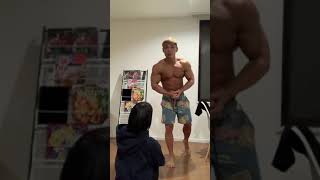 大会後の身体を妹にチェックしてもらったらメンヘラになりました・・#shorts