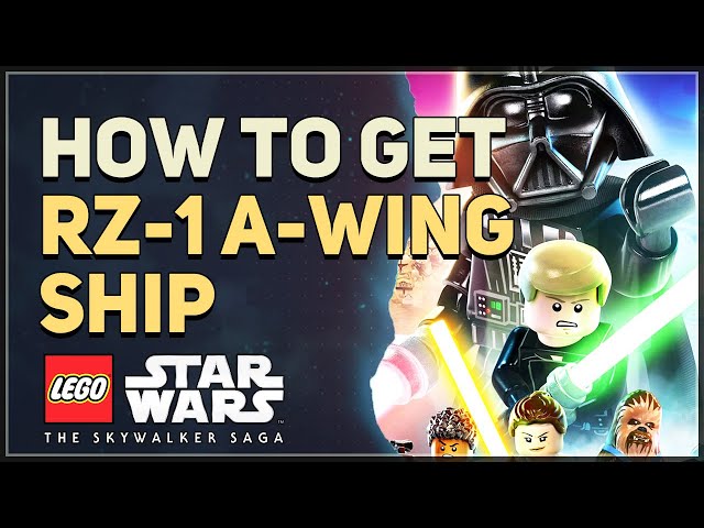 How to get RZ-1 A-wing Ship LEGO Star Wars The Skywalker Saga