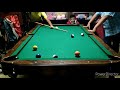 An intense pool game also recorded on 12/21/19