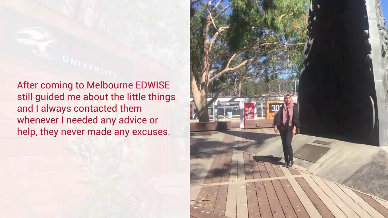 Sara Saeed | Edwise Achiever | La Trobe University