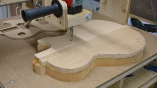 Electric Guitar body on the 3D Router (part2)