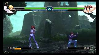 KOF XIII - Yuri Sakazaki: 3F/4F safe jumps