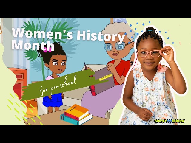 Women's History Month for Preschool | Animated Stories and Music Videos