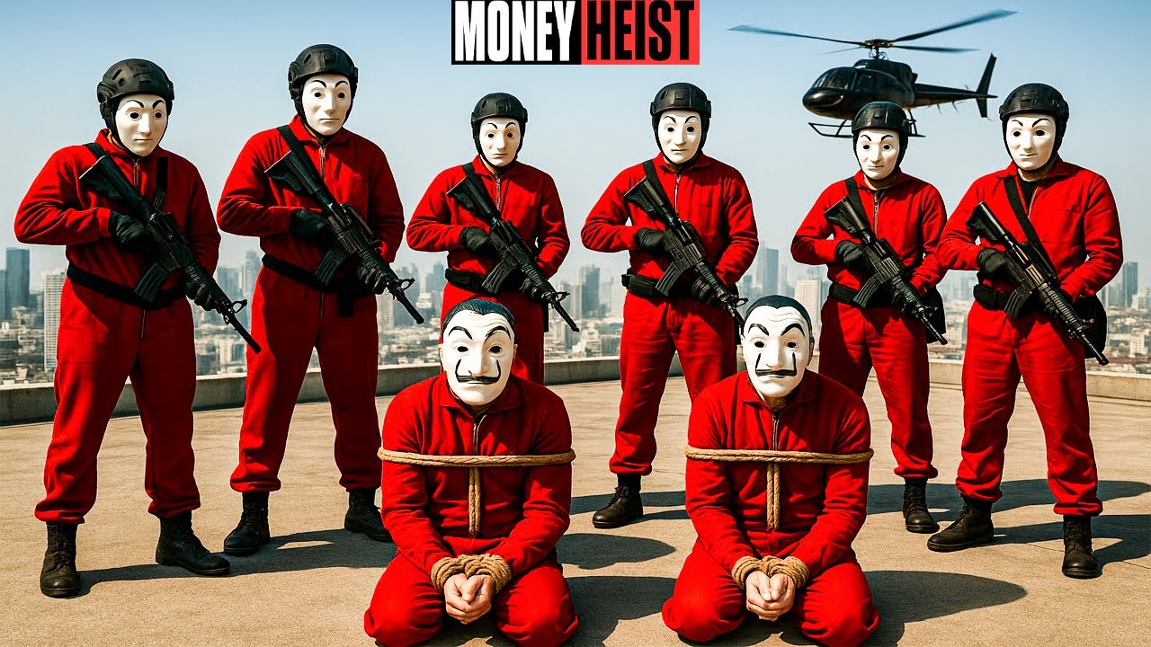 Паркур против ограбления! 6 | Ни побега, ни выживания — Смертельная погоня от полиции (BELLA CIAO...