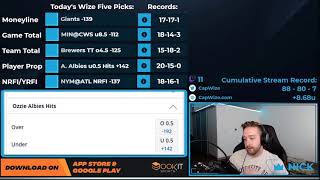 MLB best bets of the day !bookit !discord