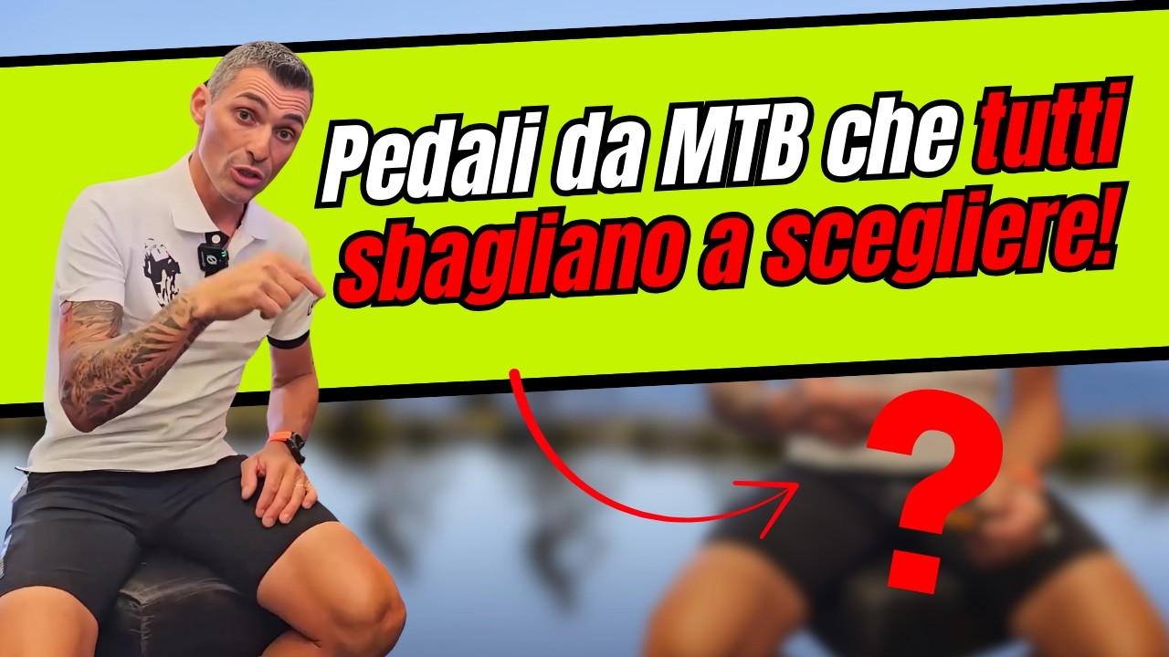 Pedali per la Mountain bike? Cosa devo scegliere? 😭
