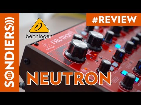 BEHRINGER NEUTRON : Synthétiseur semi-modulaire analogique et en plus il est rouge