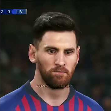 Story wa PES keren gol indah free kick Lionel Messi