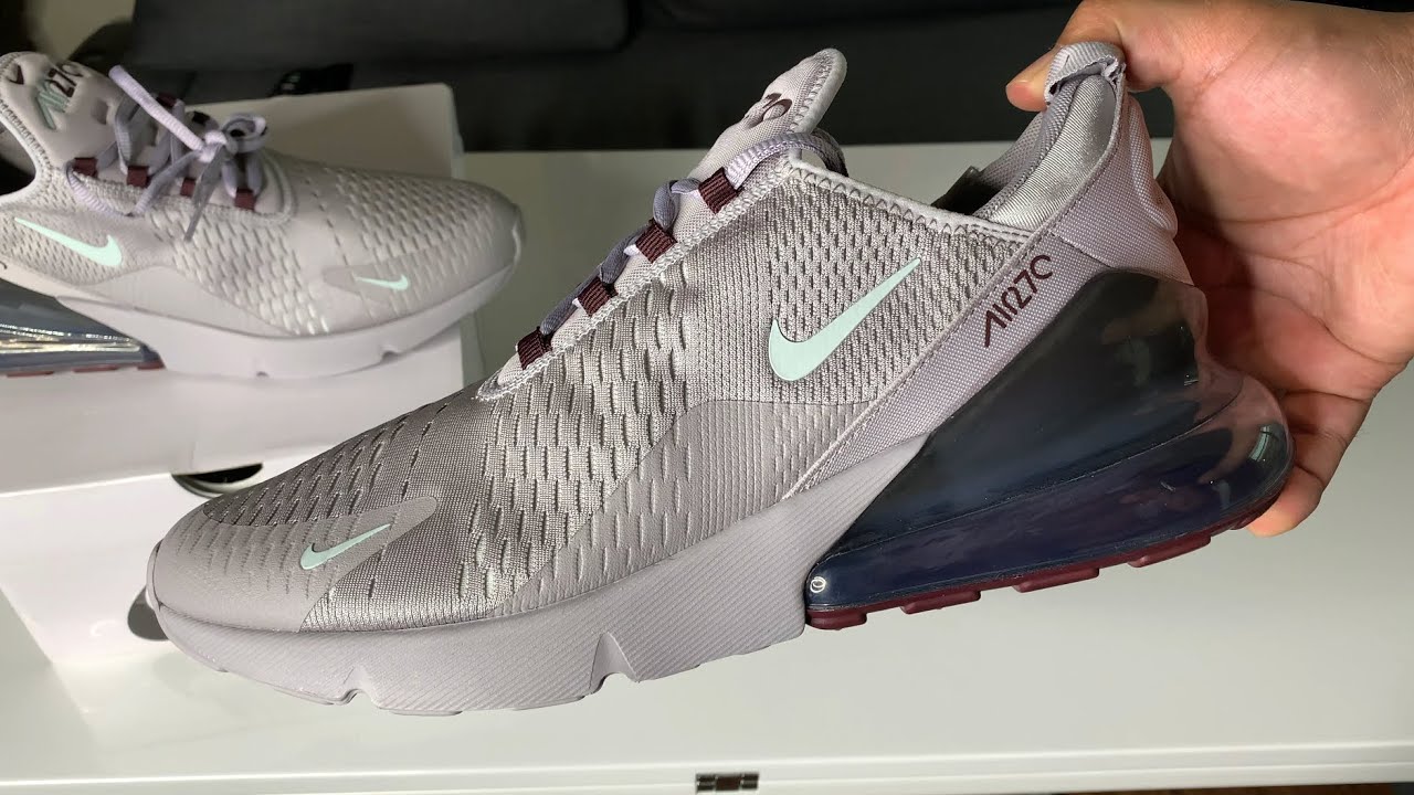 Nike Air Max 270 Atmosphere Grey Review! - YouTube