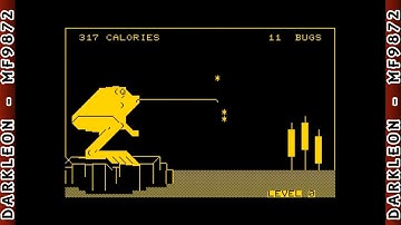 Frog! - [ 1980 - Commodore Pet - Gameplay ]