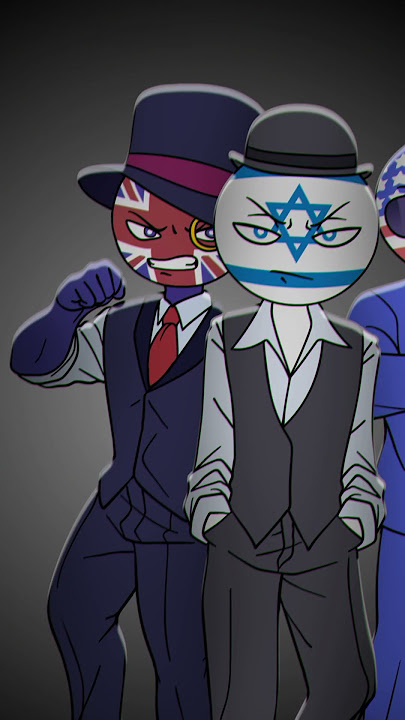 ISRAEL VS PALESTINA 🇮🇱🇵🇸 #countryhumans