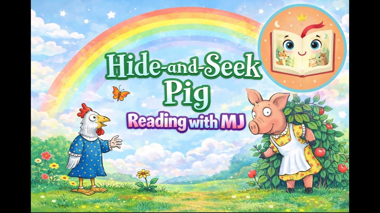 Hide and Seek Pig Read Aloud | Where is Hen hiding? | Tales from Acorn Wood | Reading with MJ