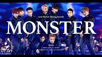 [LIVE] EXO「Monster」Special Edit. from 2016 Melon Music Awards