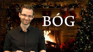 Where does Polish word "BÓG" ('GOD') come from? (English subtitles)