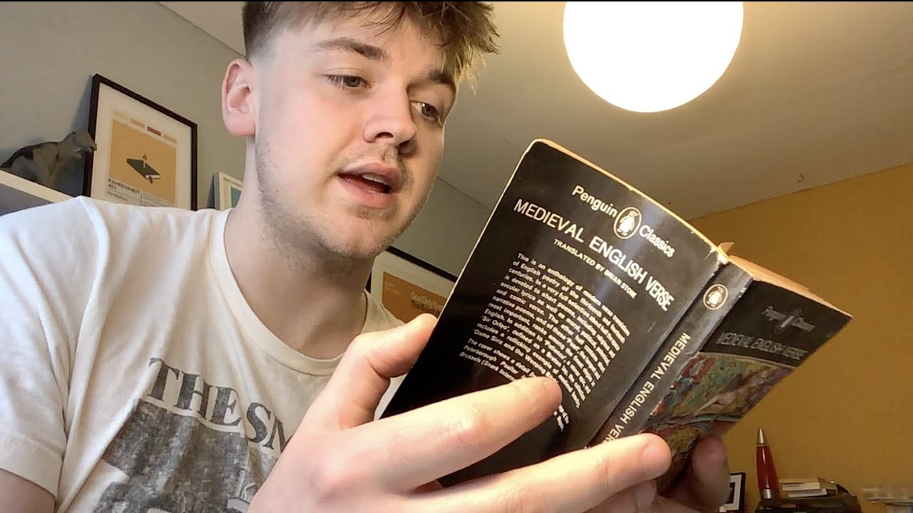 ASMR reading medieval poetry 🏰📚